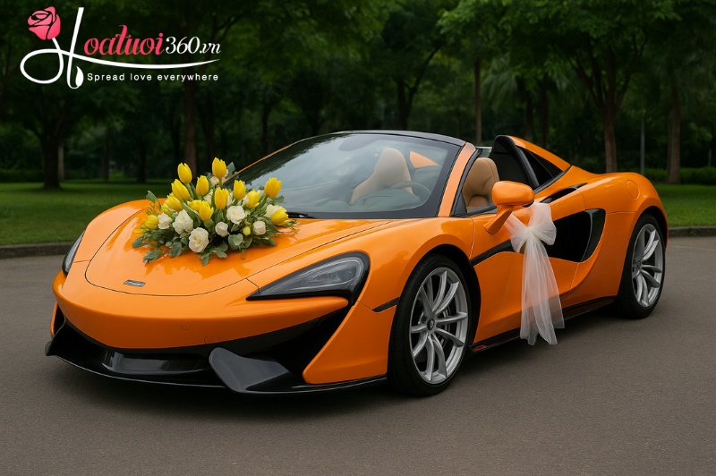 Mẫu xe hoa cưới mui trần đẳng cấp 