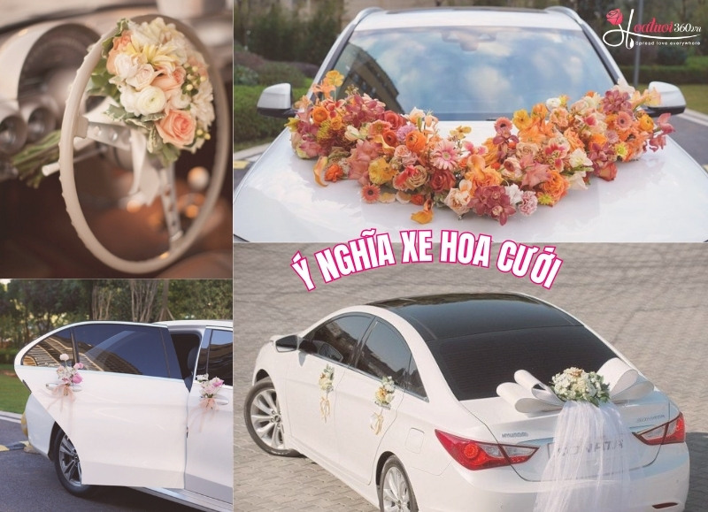 Ý nghĩa của xe hoa cưới 