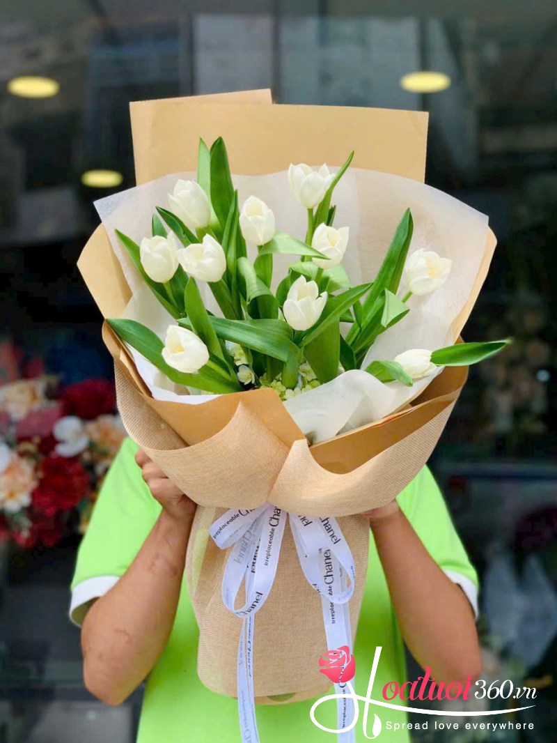 Bó hoa tulip giá rẻ