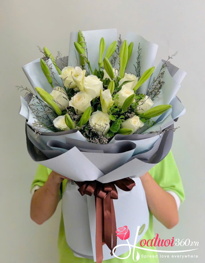 Nên tặng hoa hồng trắng những dịp nào