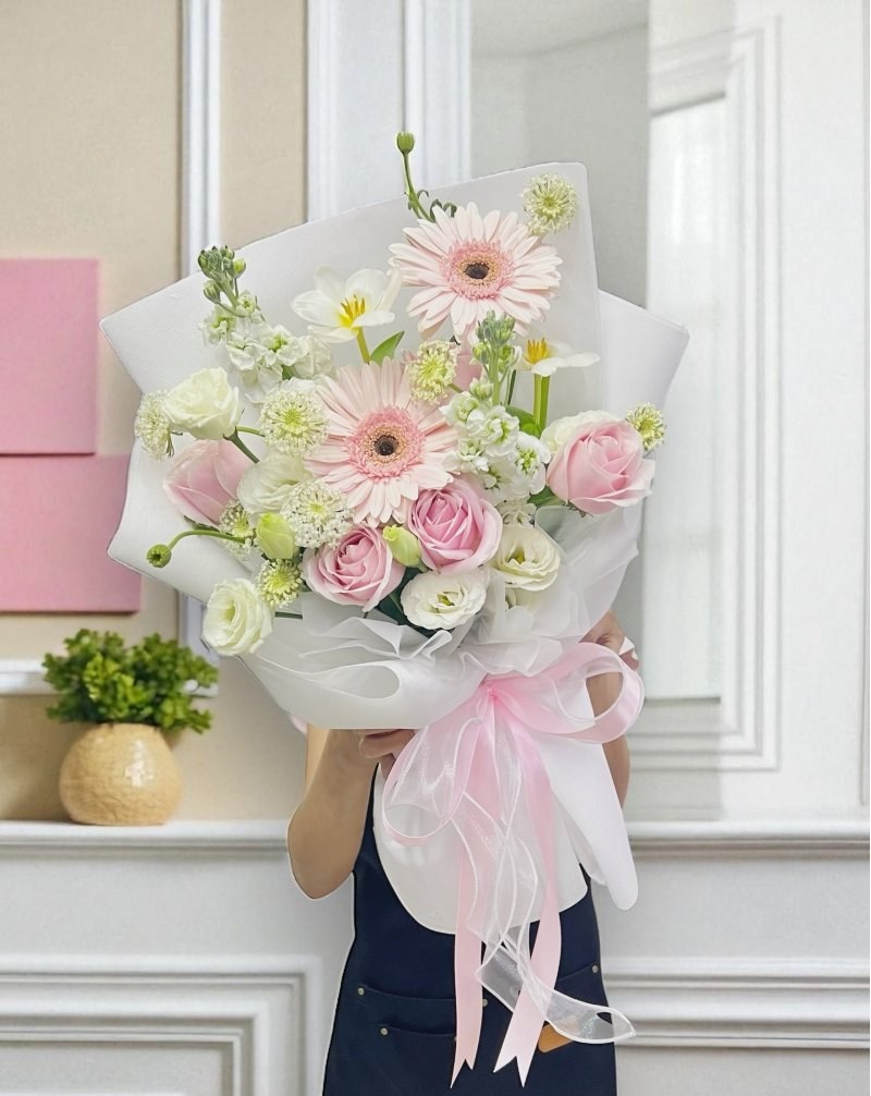 7 đặc điểm làm nên bó hoa kiểu Hàn Quốc