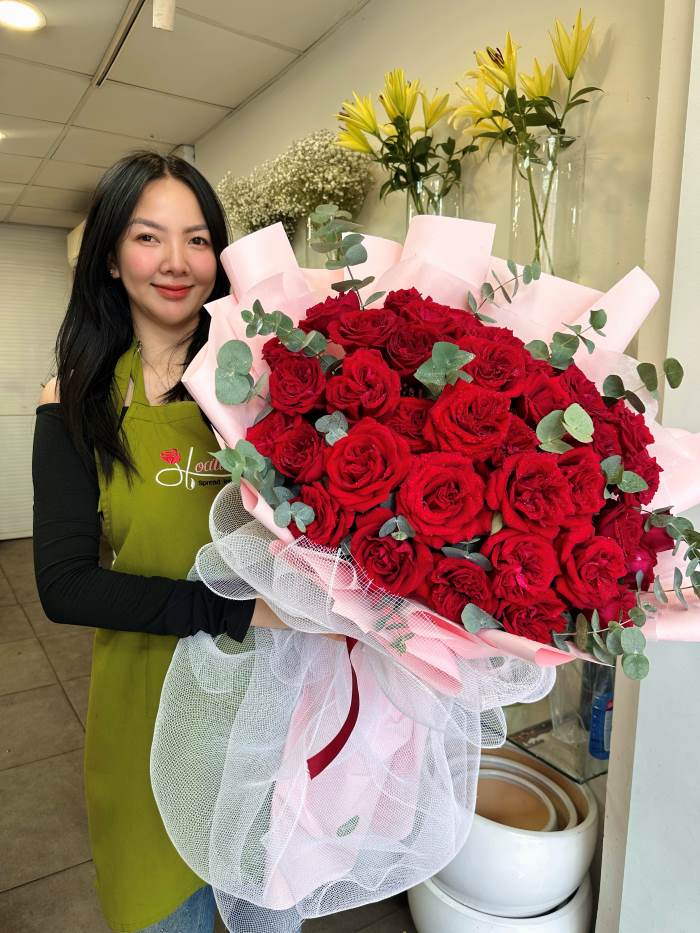 Hoa hồng Ecuador nhập khẩu