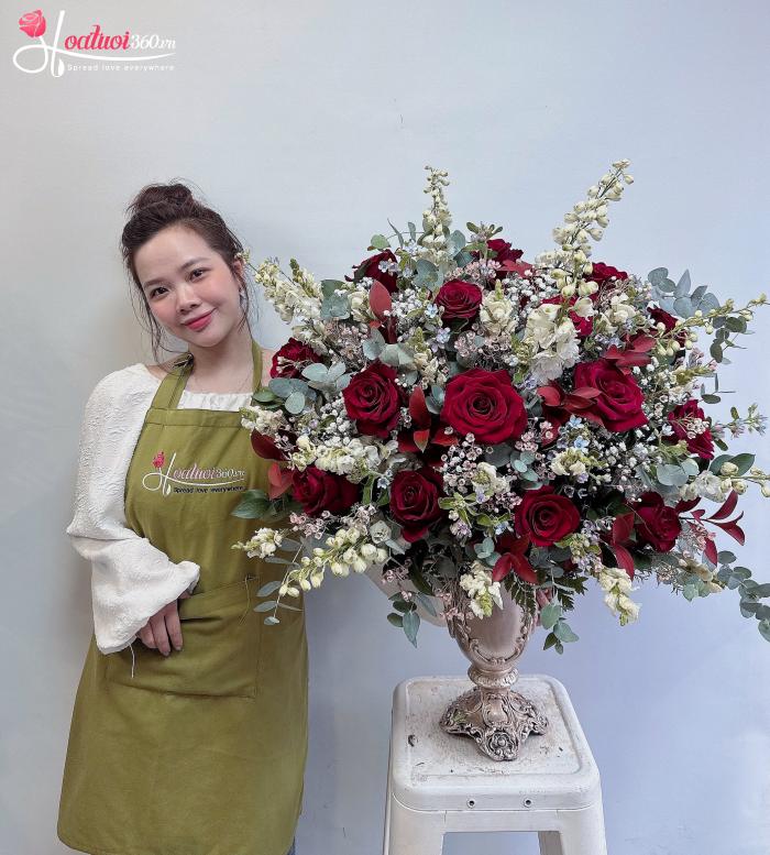 Đặt hoa khai trương online tại shop hoa phường Bình Quới TPHCM