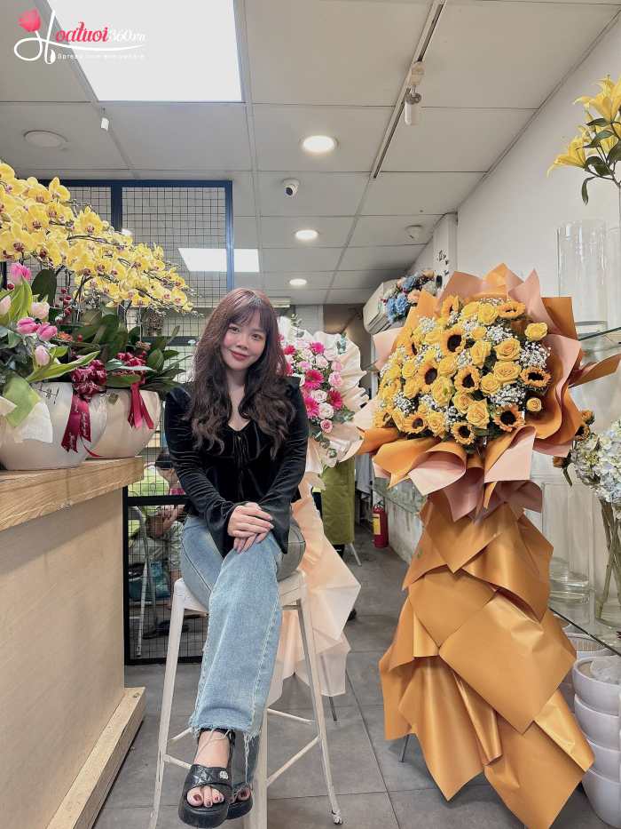 Đặt hoa khai trương online tại shop hoa Phường Bình Trị Đông TPHCM