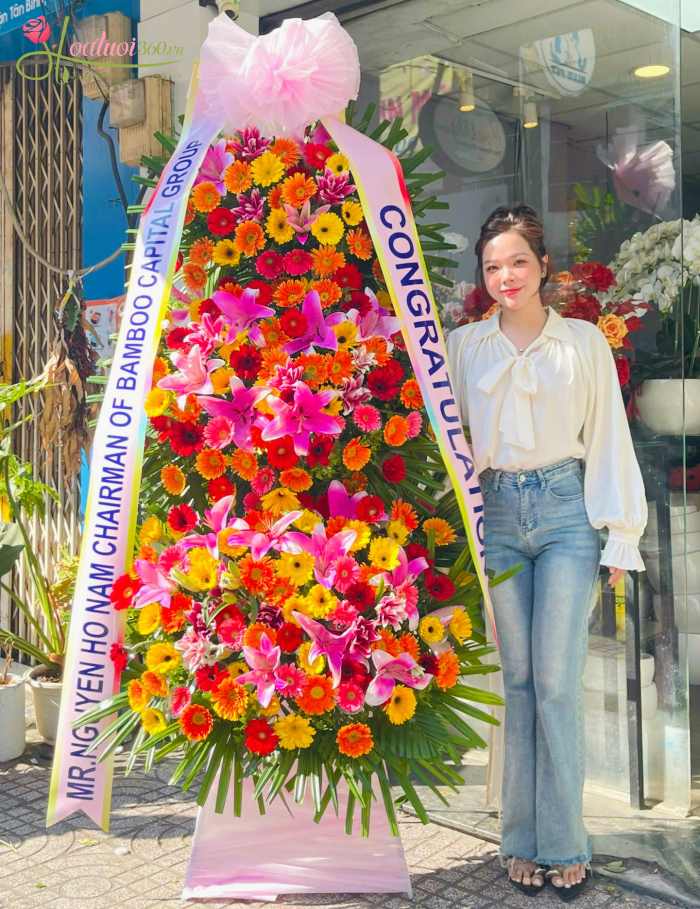 Đặt hoa khai trương online tại shop hoa tươi phường Phú Nhuận TPHCM