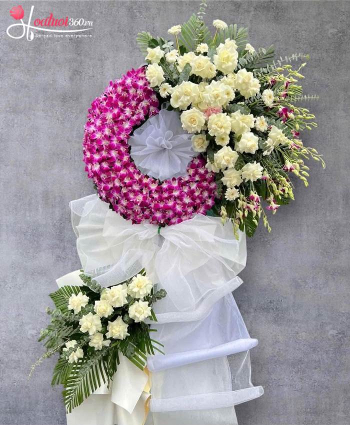 Kệ hoa chia buồn phường Tân Hoà TPHCM