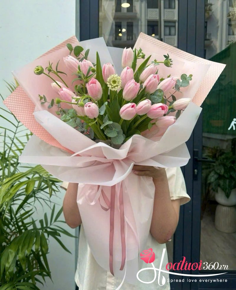 Hoa tình yêu tặng bạn gái