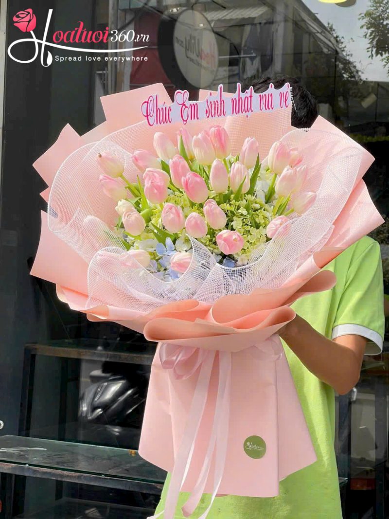 Hoa tulip - loài hoa may mắn