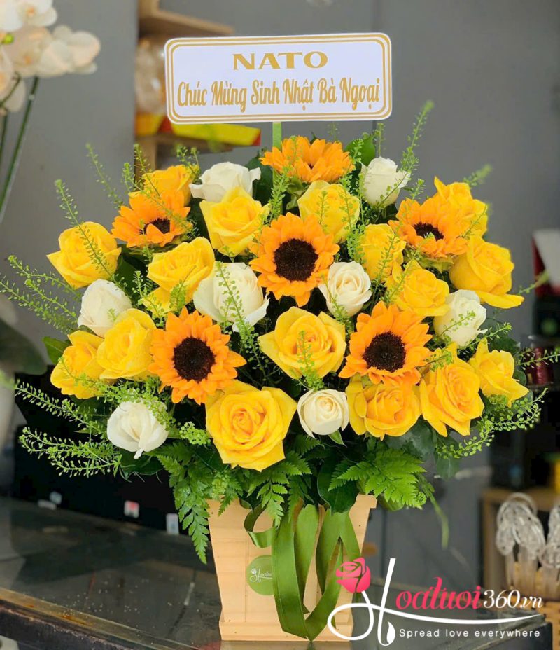 Hoa hướng dương tặng sinh nhật