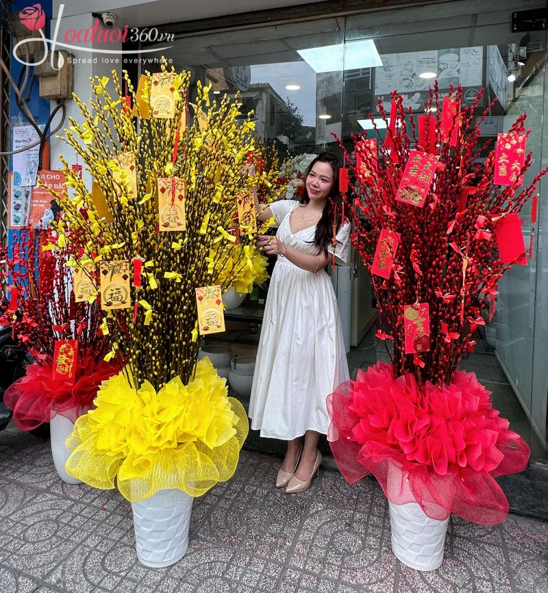 Nụ tầm xuân ngày tết