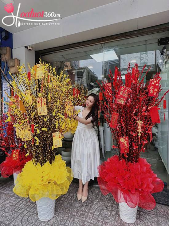 Chương trình ưu đãi mua hoa tầm xuân tại Hoa tươi 360