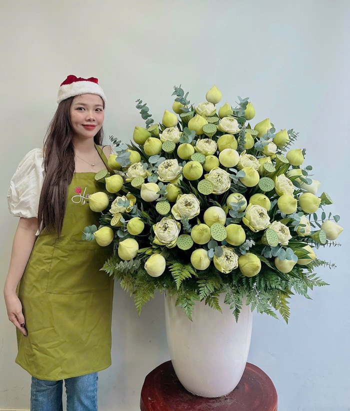 Địa chỉ mua hoa sen trắng đẹp