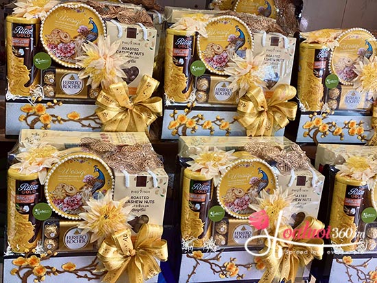 Giỏ quà tết 2024 - Năm mới thịnh vượng