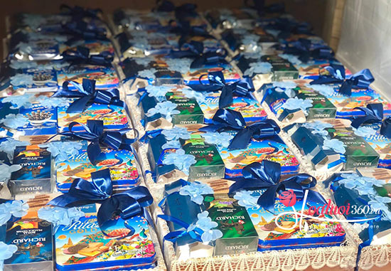 Giỏ quà tết 2024 - Hoa khai phú quý