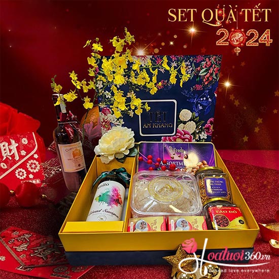 Giỏ quà tết 2024 - Tân niên phú quý