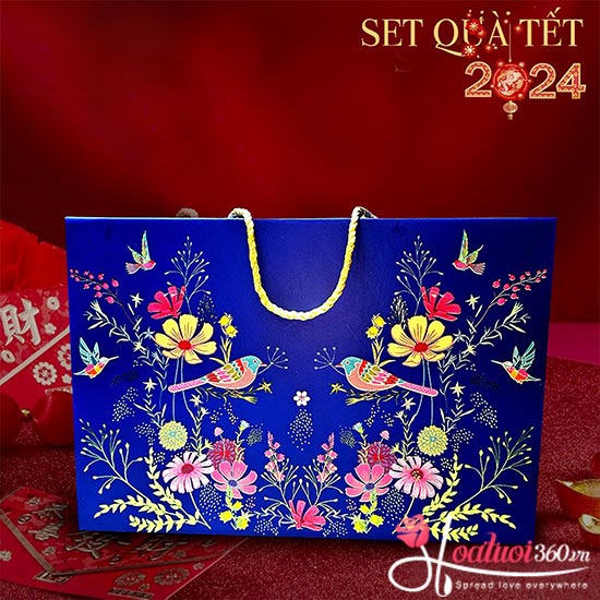 Giỏ quà tết 2024 - Khai xuân hạnh phúc