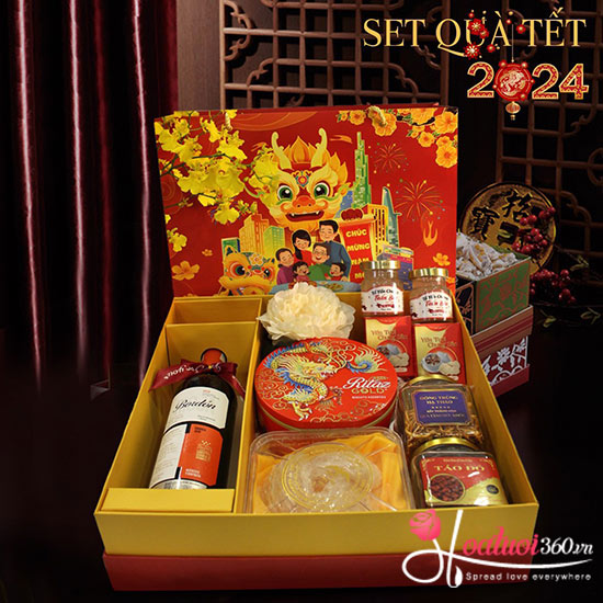 Giỏ quà tết 2024 - Lộc đắc thọ