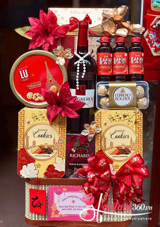 Giỏ quà tết 2025 - Nghĩa tình sum vầy