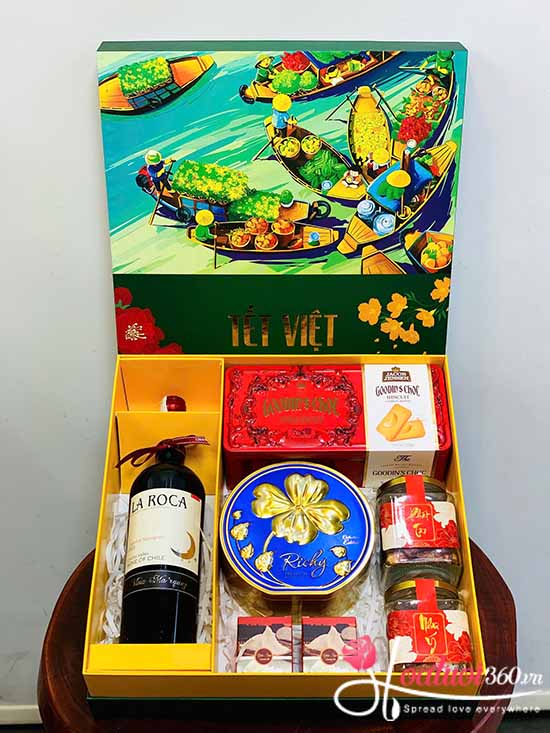 Giỏ quà tết 2025 - Thành công như ý