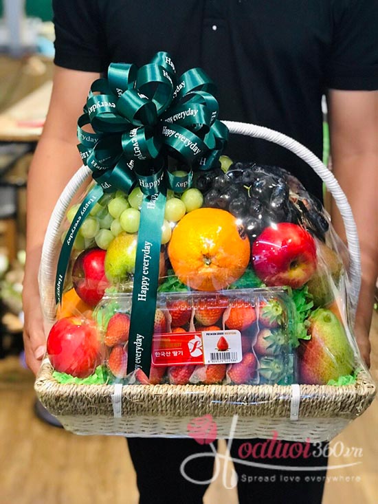 Lý do nên chọn giỏ trái cây cao cấp tặng sếp