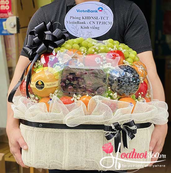 Giỏ trái cây - Lời chia buồn