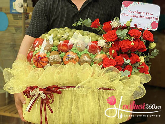 Giỏ trái cây - Tuổi mới thăng hoa