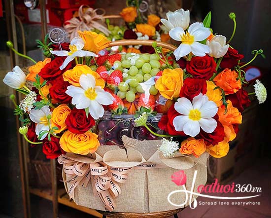 Giỏ trái cây - Bốn mùa rực rỡ