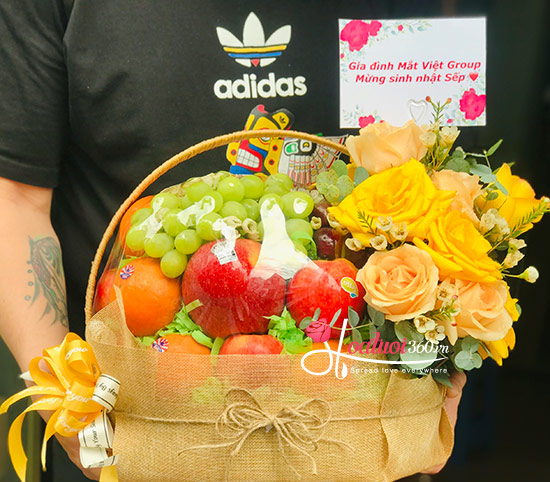 Giỏ trái cây - Sắc vẹn toàn