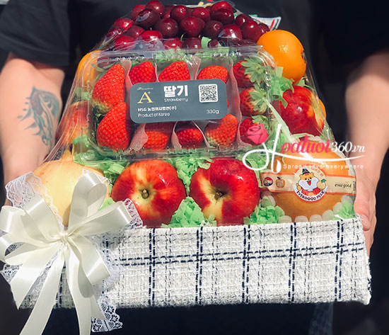 Giỏ trái cây - Hương vị tình yêu