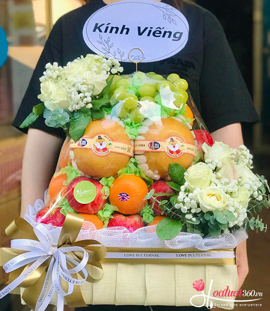 Giỏ trái cây - Mây trời đưa lối