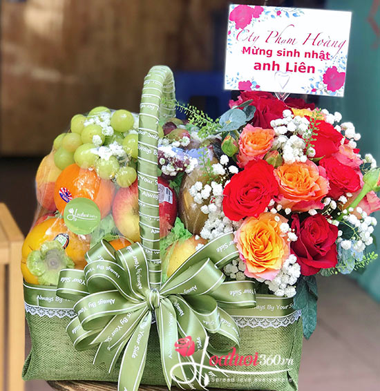 Giỏ trái cây - Tuổi mới rực rỡ