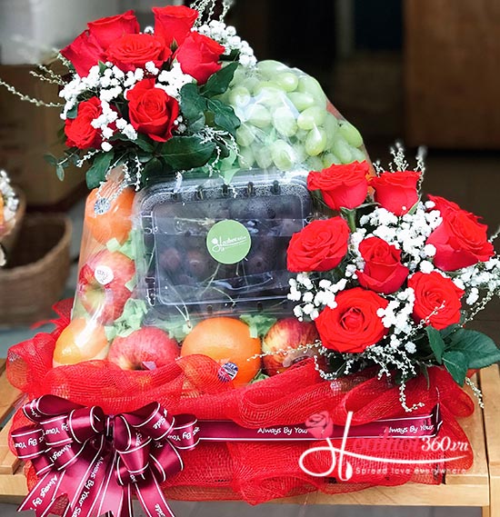 Giỏ trái cây - Nhiệt huyết thanh xuân