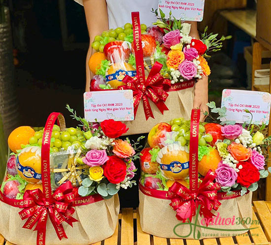 Giỏ trái cây - Tri ân kính mến