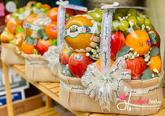 Giỏ trái cây - Trao nhau niềm vui