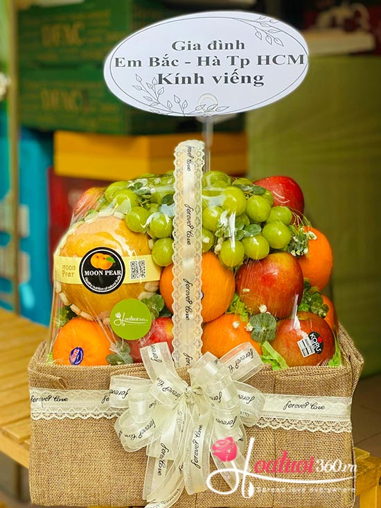 Giỏ trái cây - Gói trọn lòng thành