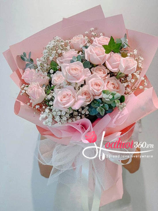 Bó hoa sinh nhật - Tình yêu dịu dàng