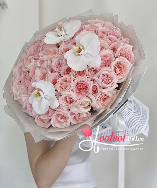 Bó hoa hồng đẹp - Kissy face