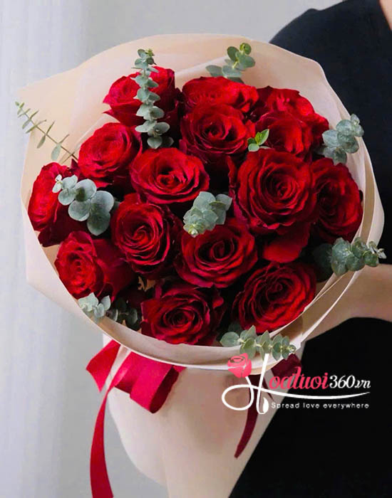 Bó hoa hồng Ecuador - Nơi này có anh