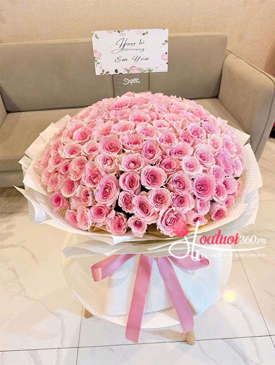 Bó hoa hồng Lạc Thần - Vì mình có nhau