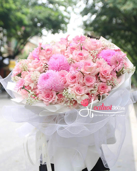 Bó hoa sinh nhật - Life is beautiful