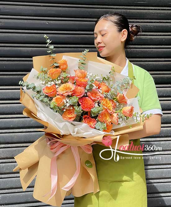 Bó hoa sinh nhật - Love my life