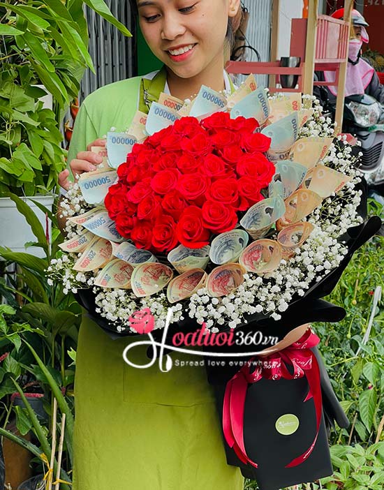 Bó hoa bằng tiền - Bốn mùa có em
