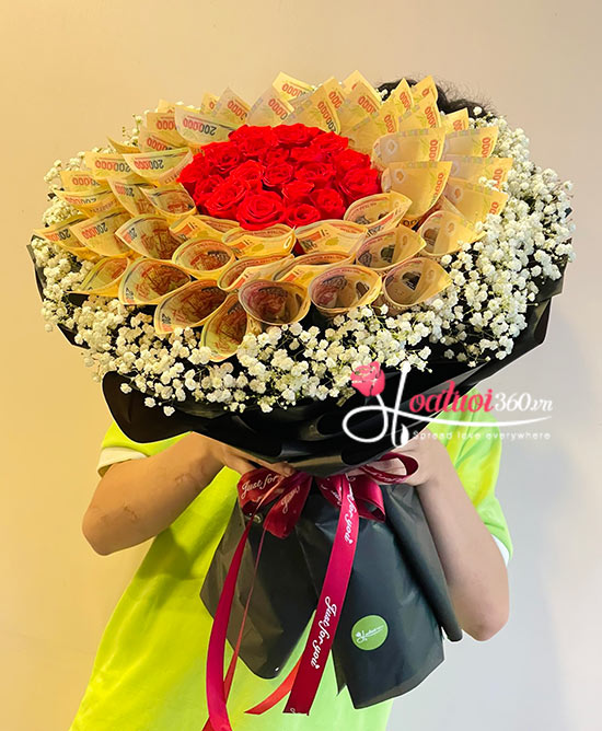 Bó hoa bằng tiền - Dành cho em