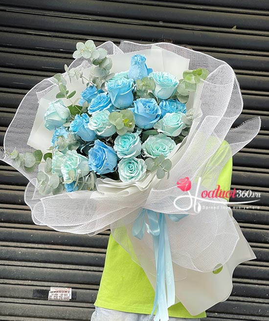 Bó hoa hồng Ecuador - Biển tình mong nhớ