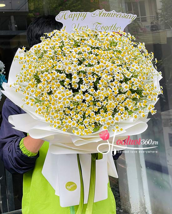 Bó hoa cúc tana - Cứ thế mà chill