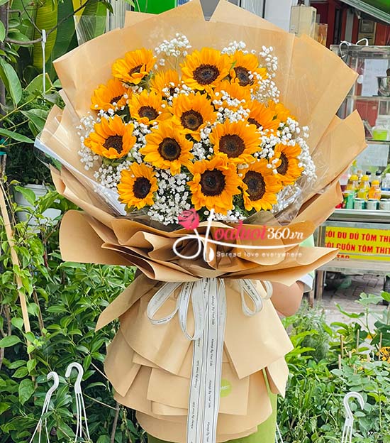 Bó hoa hướng dương - Hướng đến thành công