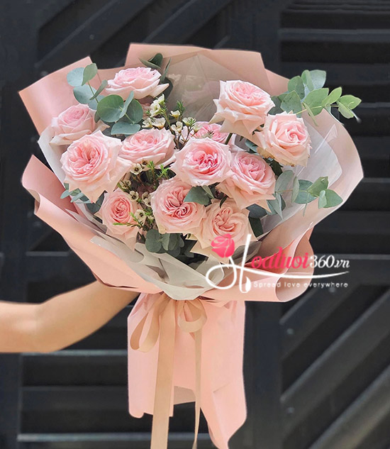 Bó hoa hồng Ohara - Khi em gặp anh