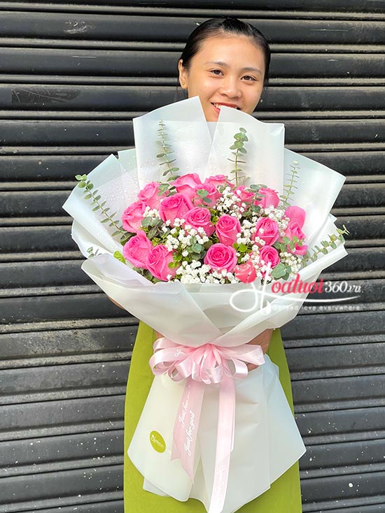 Bó hoa hồng xinh - Nguyện ước bé nhỏ