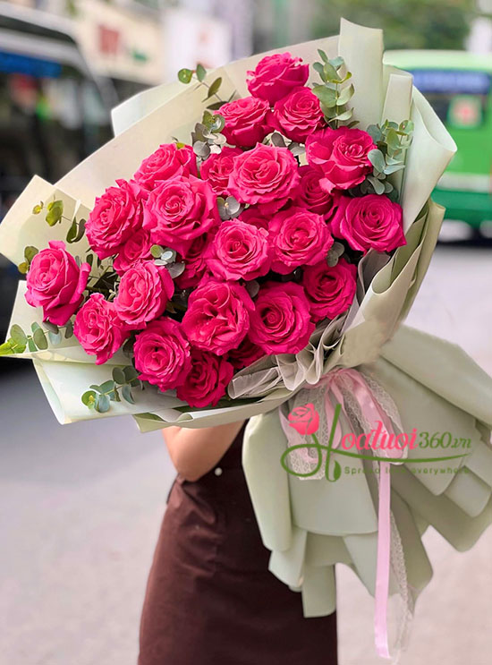 Bó hoa hồng Eduador - Ở sâu trong tim