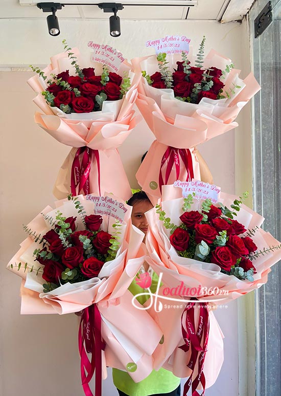 Bó hoa hồng Ecuador - Tình yêu đẹp nhất